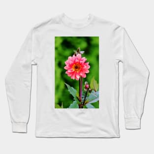 A Pink Flower Long Sleeve T-Shirt